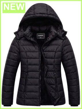 Women's Waterproof Down Puffer Coat Warm Insulated Winter Parka